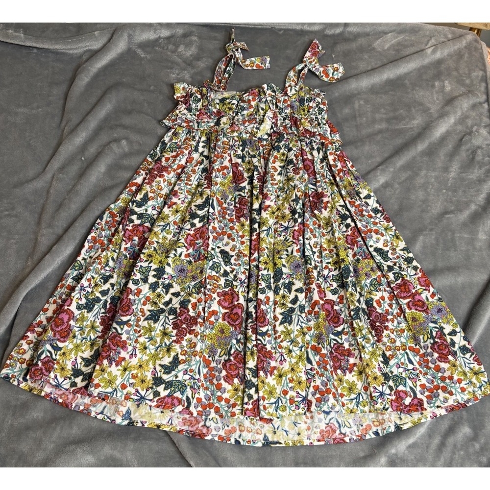 Chasing Fireflies Girls Wildflowers Dress Size 10 Cotton Floral Fairy Sundress - Picture 5 of 10
